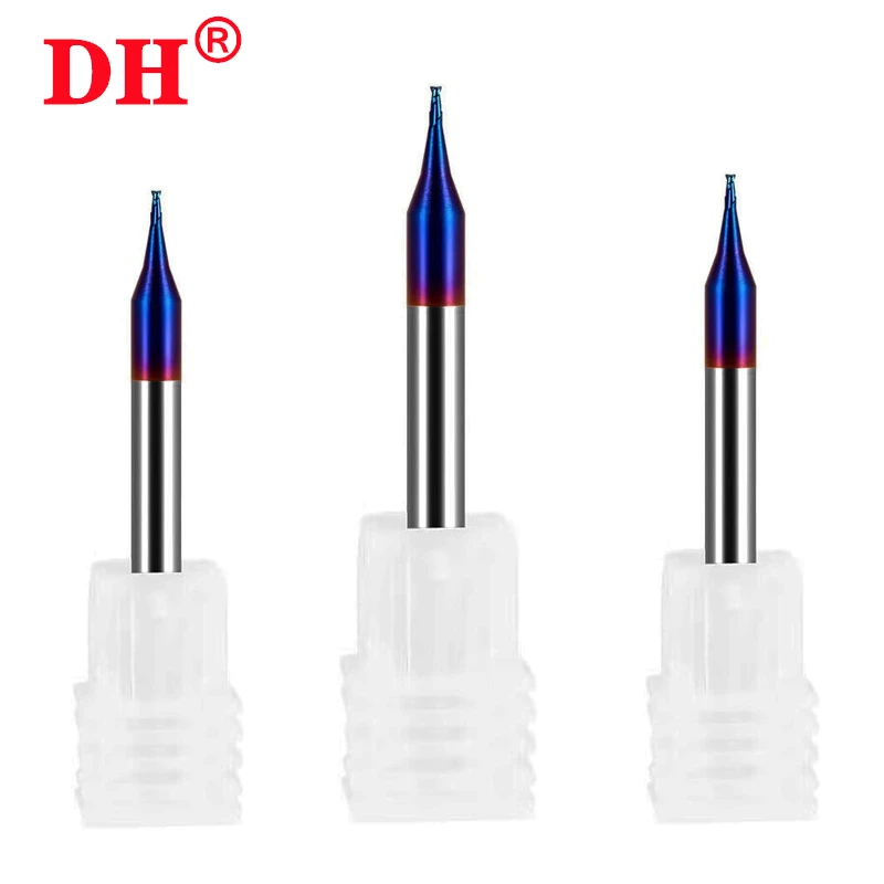 

Milling Cutter Alloy Coating Tungsten Steel Tool Cnc Maching Small Diameter Endmill HRC65 Face Cutter Kit Milling Machine Tools