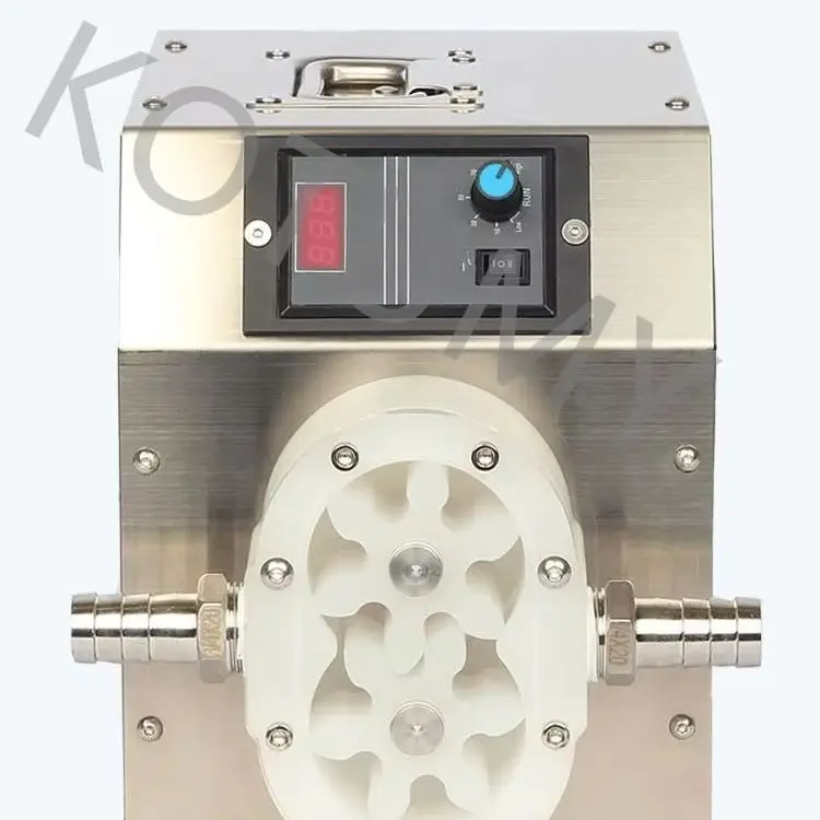 110/220v High Concentration Gear Pump For Glue Sesame Paste Honey Liquid Transfer Compact Conveying Pump