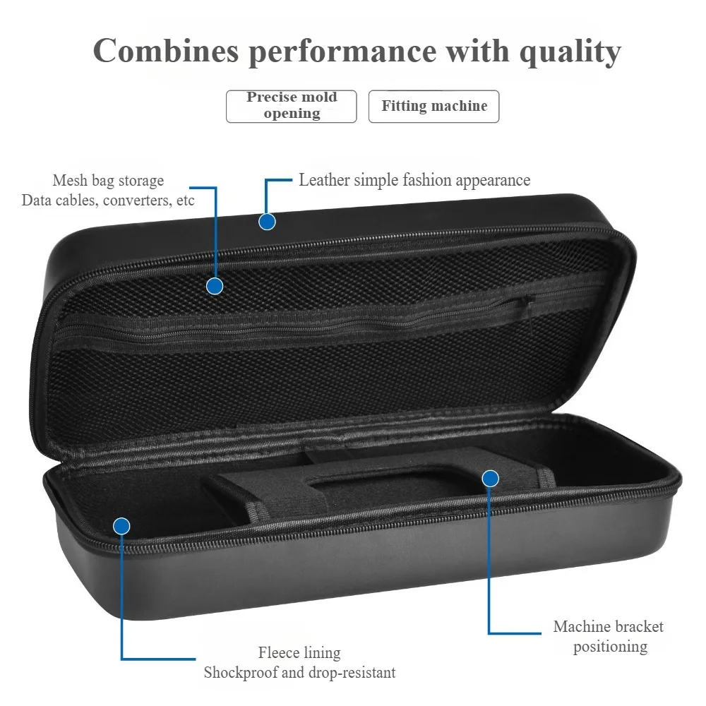 Funda rígida CoverJoy EVA para Lenovo Legion Go S, carcasa protectora anticaídas a prueba de golpes con bolsillo de malla