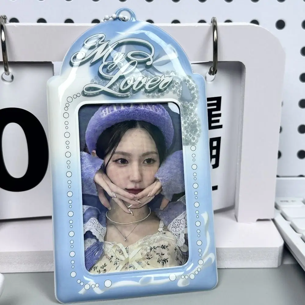 لطيف الكرتون Photocard حامل Kawaii الحلو حامل البطاقة البلاستيكية بطاقة حماية غطاء البطاقة بطاقات الحافلة #2