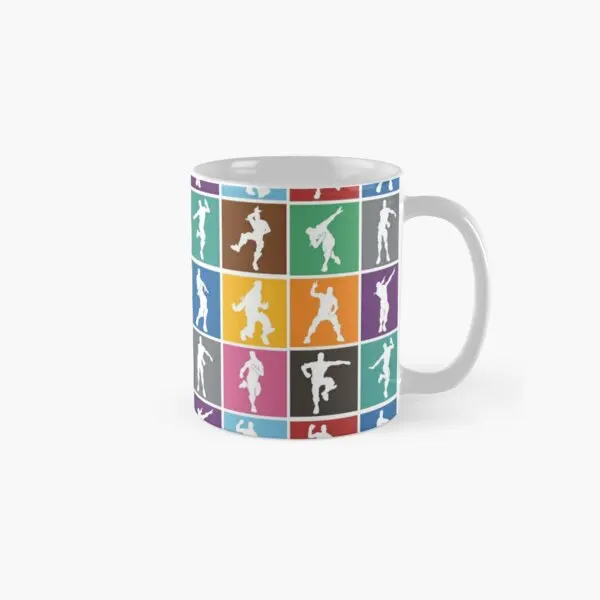 Battle Royale Victory Dance Rainbow Latt  Mug Coffee Picture Gifts Photo Drinkware Image Tea Printed Simple Design Handle Round