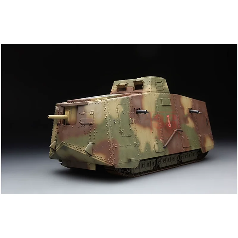 MENG MODEL TS-017 1/35 GERMAN A7V TANK (KRUPP) Plastic Model Kit