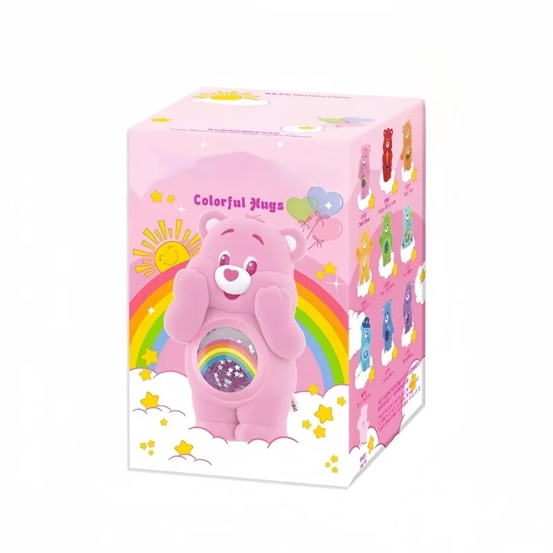 Original Bestseller POP MART Care Bears Bunte Umarmungs-Serie Figuren-Ornament Blind Box Sammlerstück Überraschungsgeschenke Trendige Spielzeuge – Detail 16