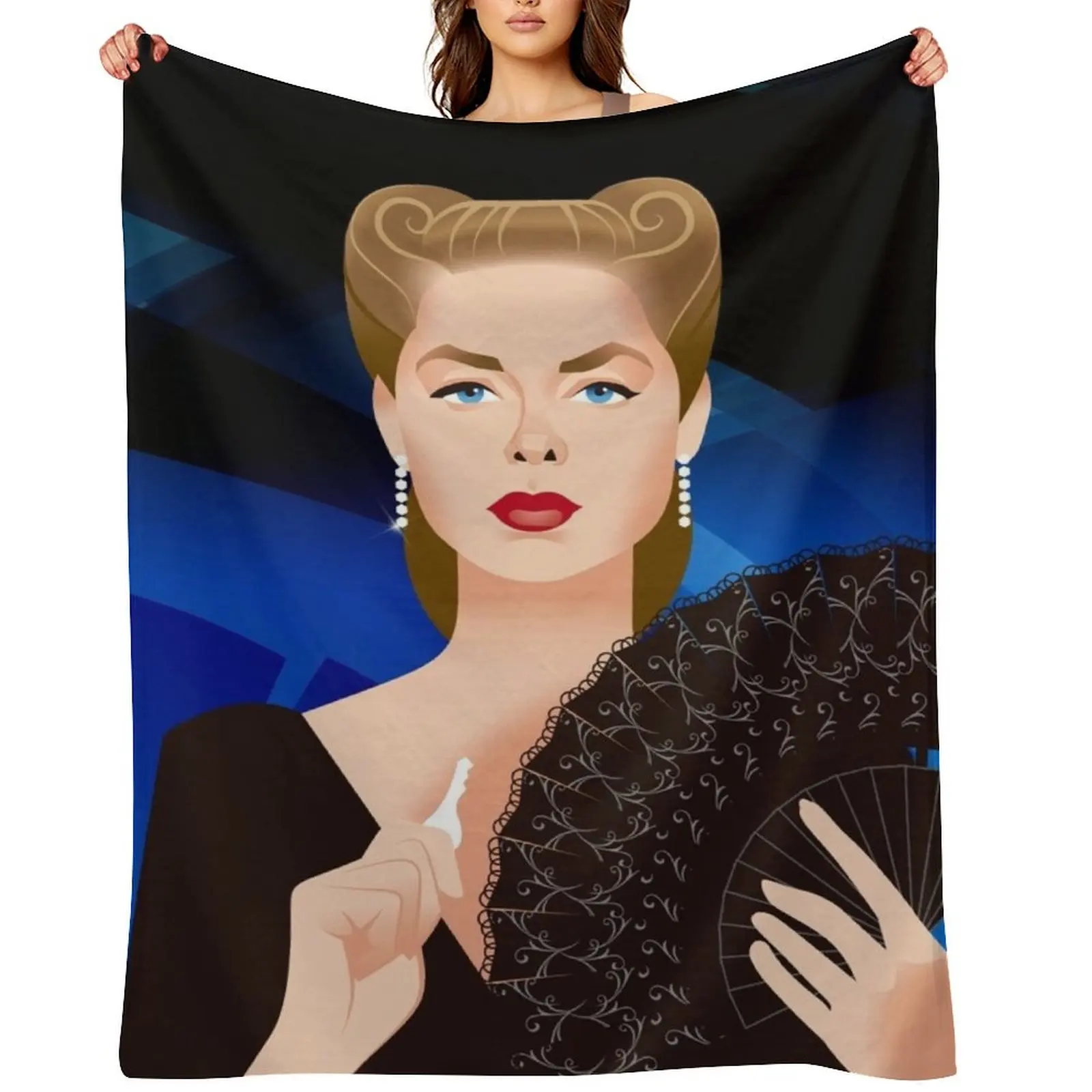 

Alicia Throw Blanket blankets ands Cute Decorative Beds Plaid Blankets