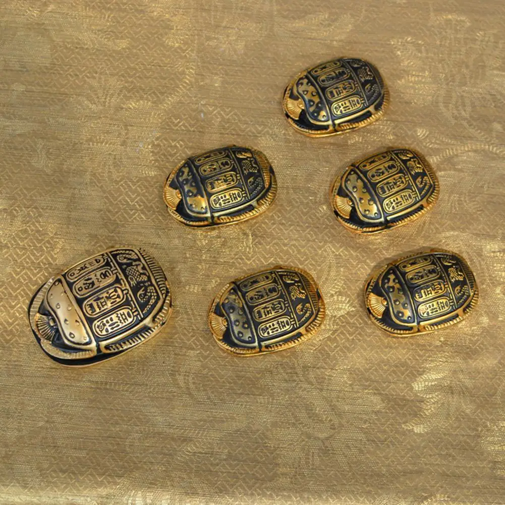 Ősök Egyiptomi Amulett scarab Animal Szobrocska egyedi Díszítő Mali scarab Bogár Ajándéktárgy Szobrocska asztali dekor számára ajándékok