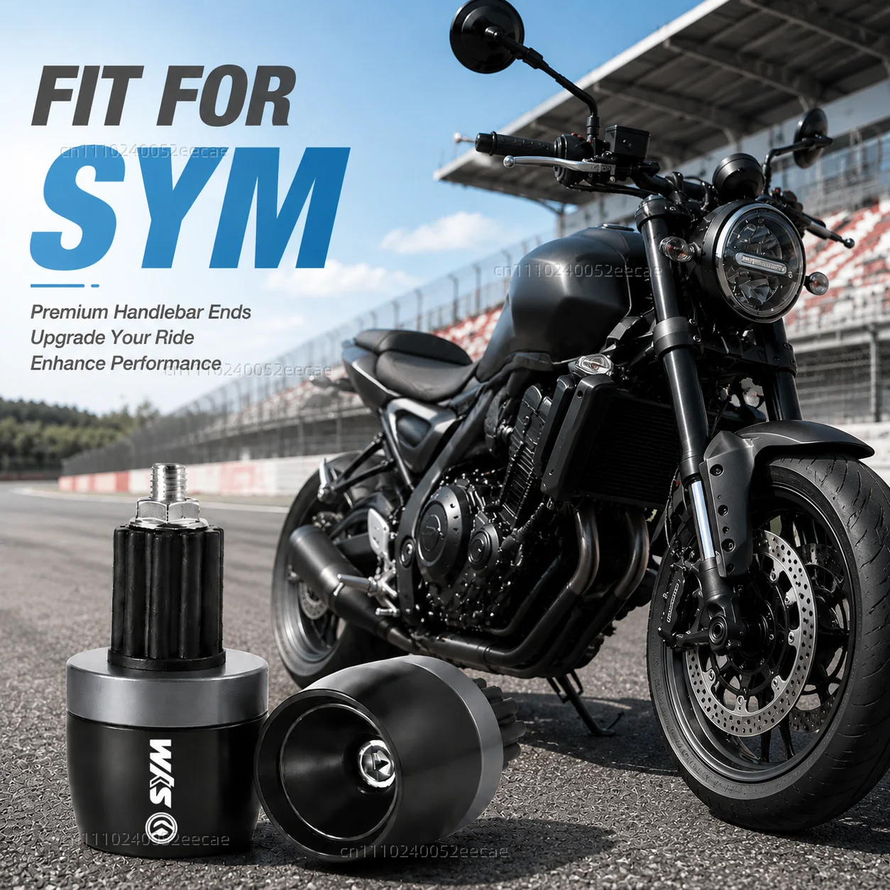 

For SYM JOYMAX Z 125/250/300 MAXSYM Accessories Motorcycle Handlebar Grips Handle Bar Cap End Plugs