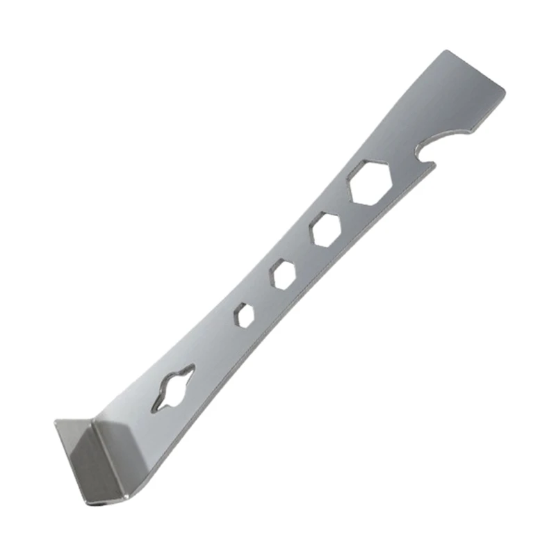 StainlessSteel Prybar Scrapers ,Remove Residues from Steel, Aluminum, and More BuiltIn Puller Hand Tool Dropship