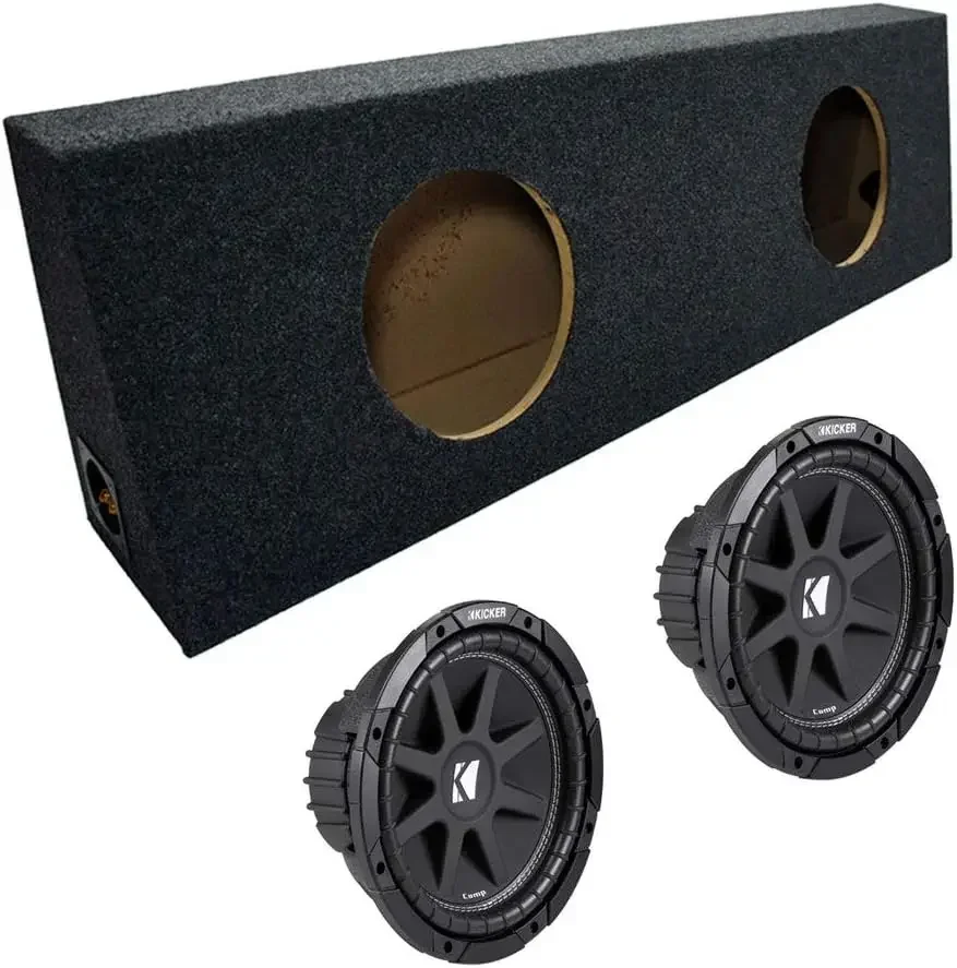 Kicker Bundle Compatible with Universal Vehicle C10 Comp 10