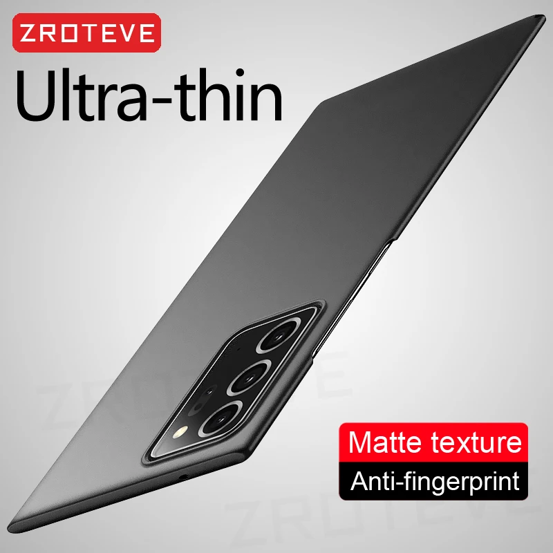 Note20 Ultra Case Zroteve Slim Hard PC Matte Cover For Samsung Galaxy Note 20 9 10 Note10 Lite S20 S21 FE S22 S23 S24 Plus Cases