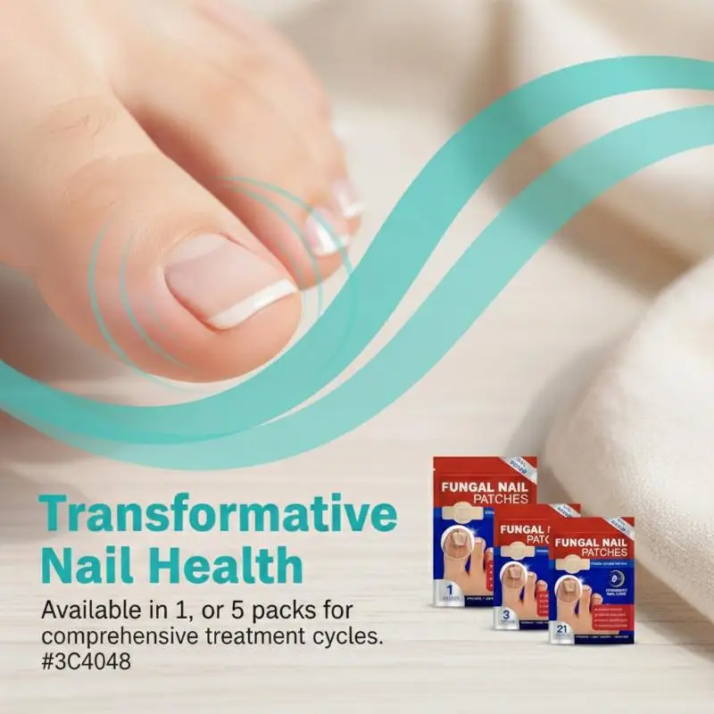21/63/105Pcs Nail Repair Patches Toenail Fungus Patches Nail Ingrown Correction Stickers For Discolored Or Damaged NailsHot