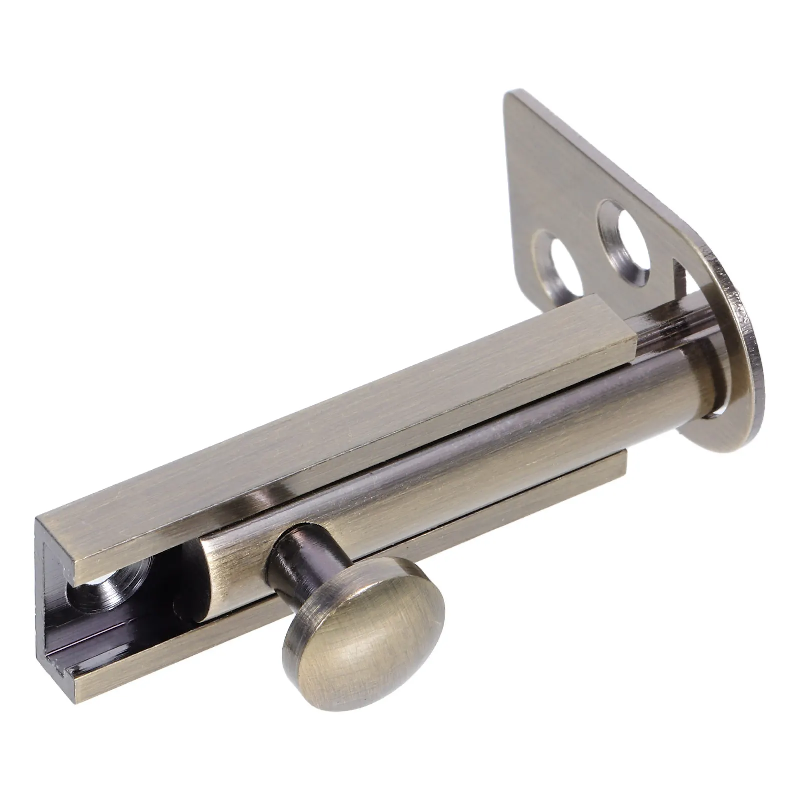 

Дверной засов-замок усиленный, медный, угловой, с выдвижным болтом, для амбаров, спален, ванных комнат, гаражей, патио, шкафов, раздвижных дверей