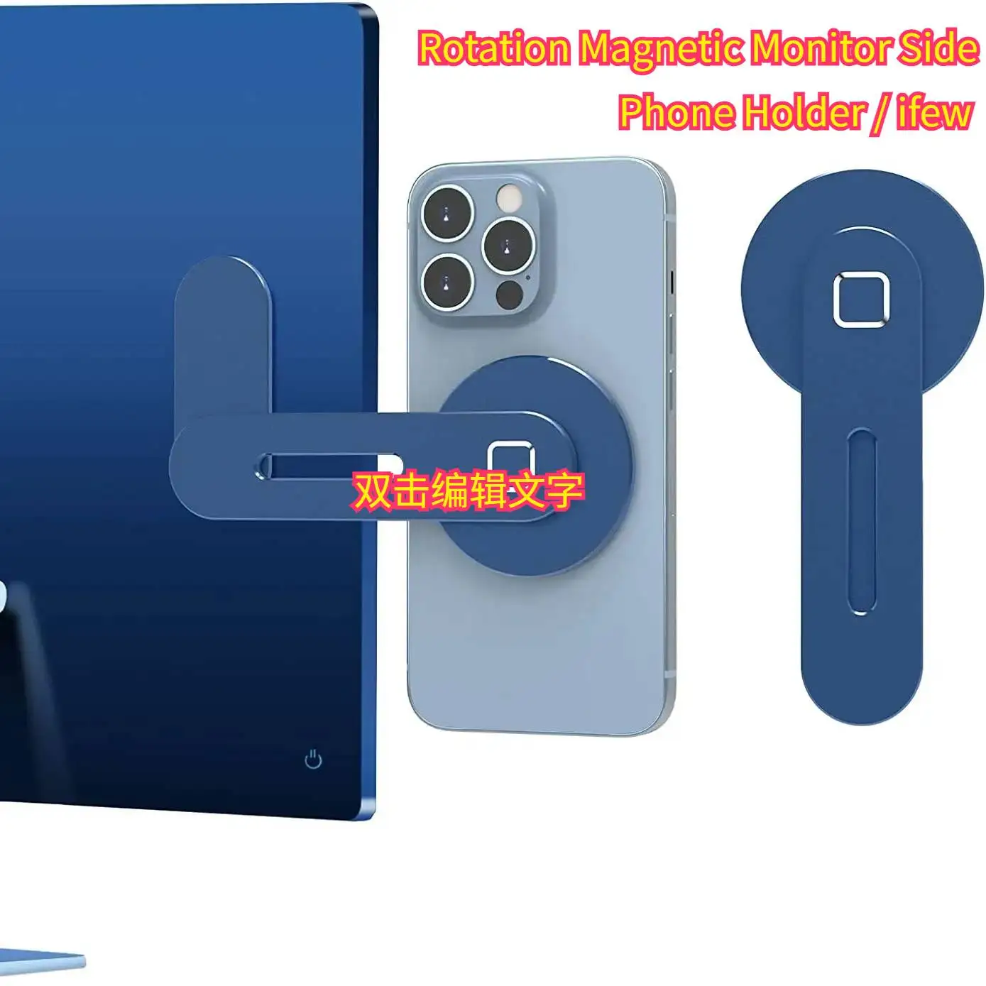 

Foldable Magnetic Rotate Laptop Suspension Magnetic Phone Holder Self-adhesive Car Suspension Screen Bracket Adjustable Kit Tool