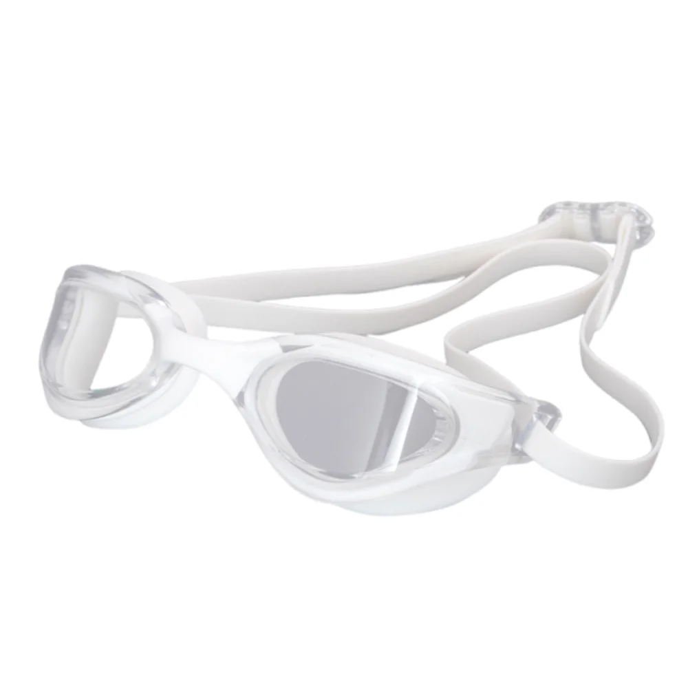 HD Vision Adult Swimming Goggles Adjustable UV Protection Waterproof Eyewear Leak-proof Electroplated Anti-fog Diving Goggles