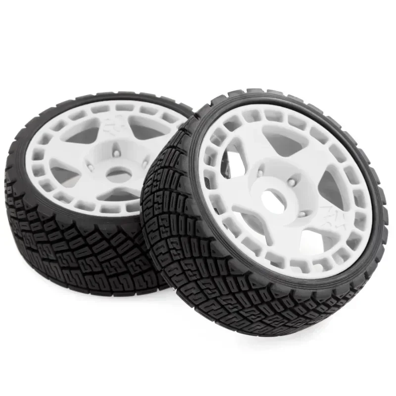 

4pcs 100mm 1/7 1/8 RC Rally Off-Road Buggy Tires Wheel 17mm Hex for ARRMA Trxs Redcat Team Losi Kyosho HPI WR8 HSP RC Car