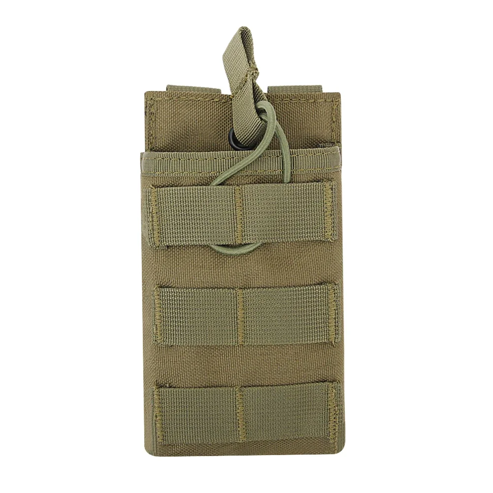 1000D Tactical MOLLE Single Stacked Mag Bag M4 M16 AR15 Magazine Hunting Backpack Vest Accessories Magazine Pouch