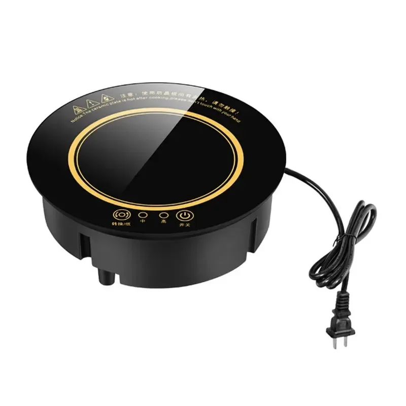 

Indoor Korean Commercial BBQ Hotpot Restaurant Combo Electric Induction Cooker with Charcoal Grill Table for Restaurant Use