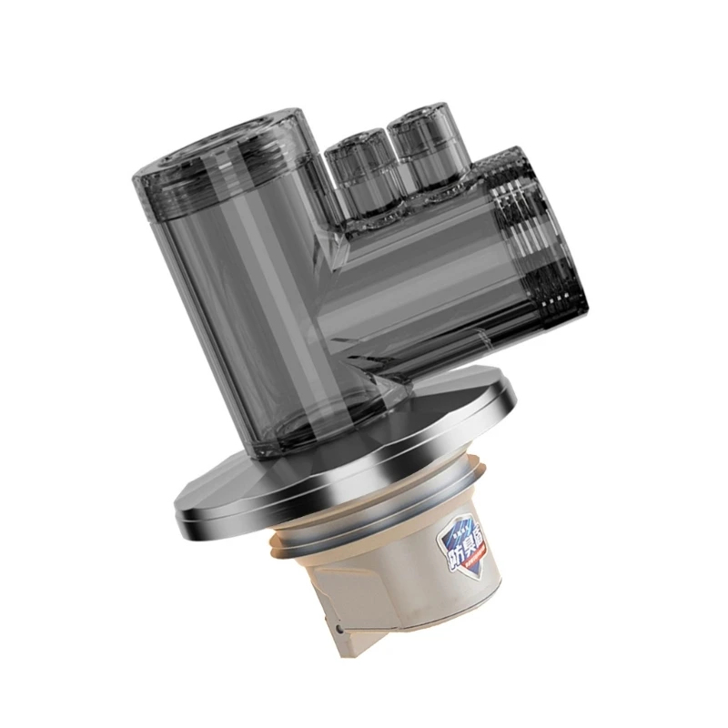 อัพเกรดใหม่ 3 พอร์ตกลิ่น Stoppers & Water Backflow Preventer บล็อกกลิ่น & ล้น GUARD เหมาะสำหรับท่อระบายน้ำในครัวเรือน