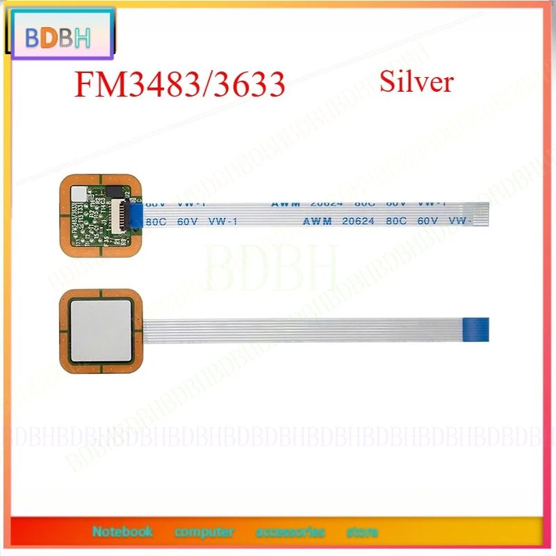 * New Fingerprint Reader For HP Probook 440 450 640 650 G7 G8 Elitebook 830 840 850 G7 G8 Fingerprint Recognizer FM3483/3633