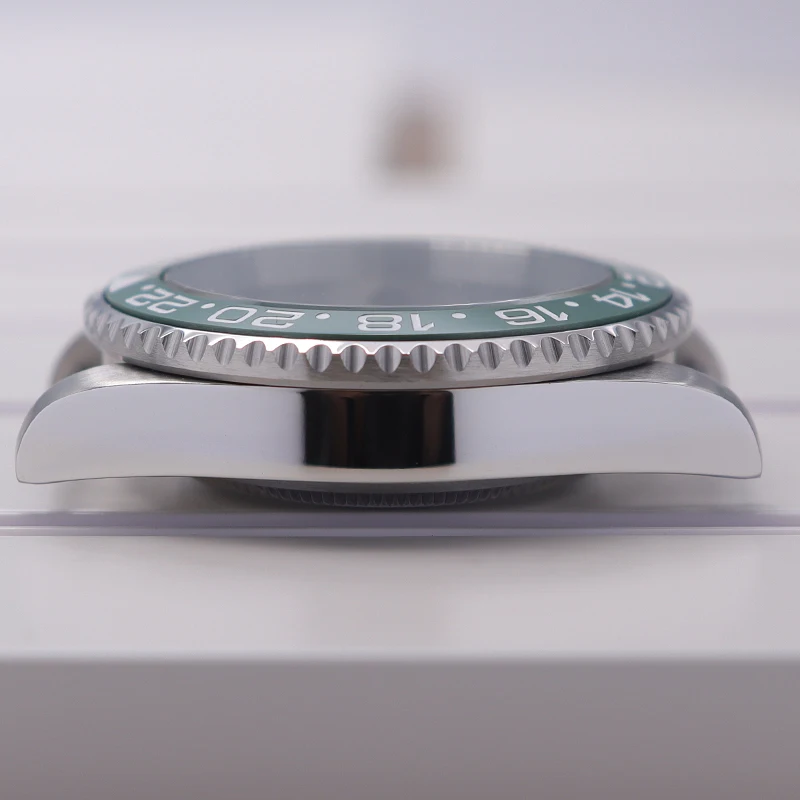 40mm 200m Wasserdichtes Taucheruhrengehäuse mit Saphirglas für Submariner GMT NH35 NH36 NH34 Miyota 8215 ETA2824 Uhrwerk, Hochwertig – Detail 11