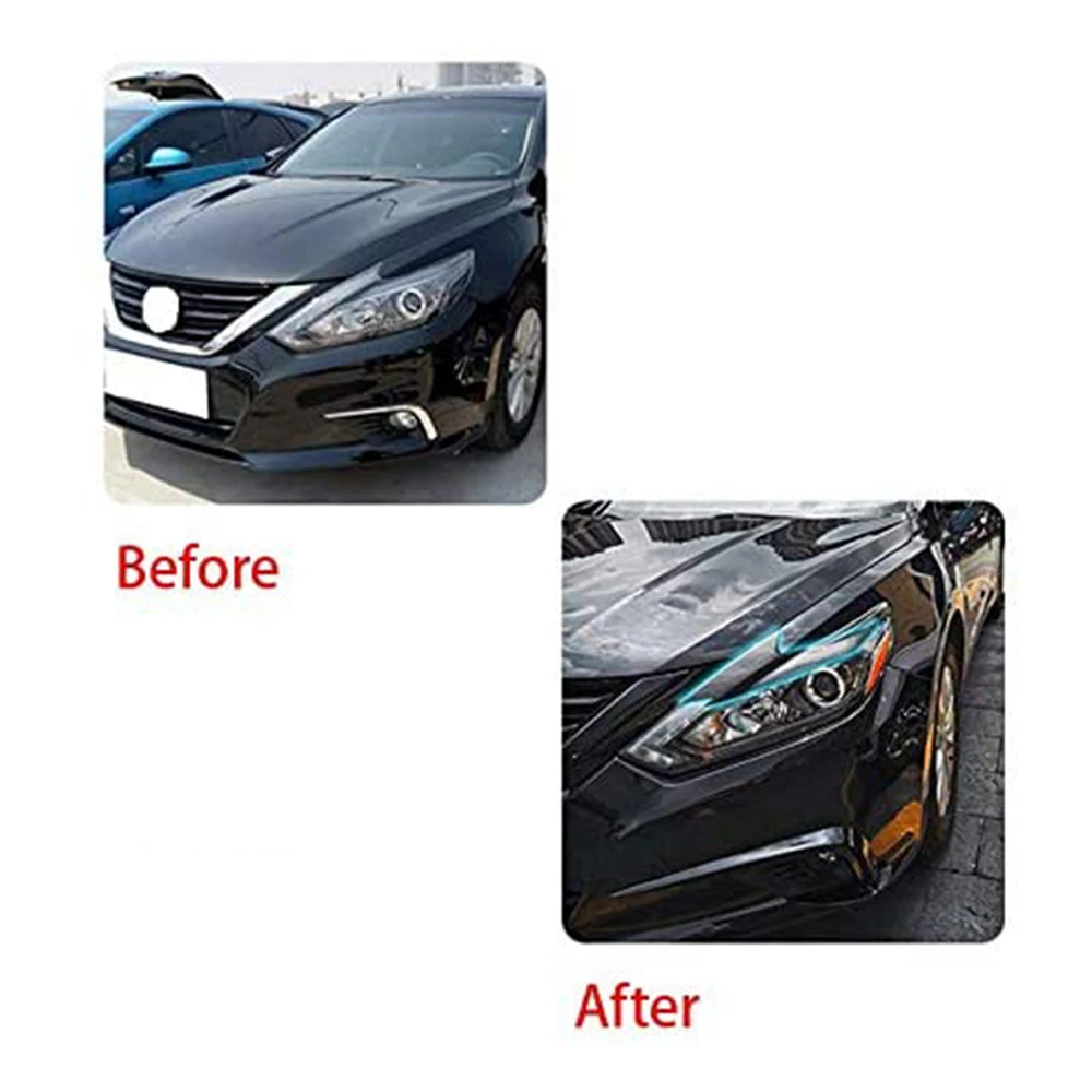 

A13Z_For Nissan Altima Teana 2016 2017 2018 Headlight Eyebrows Stickers