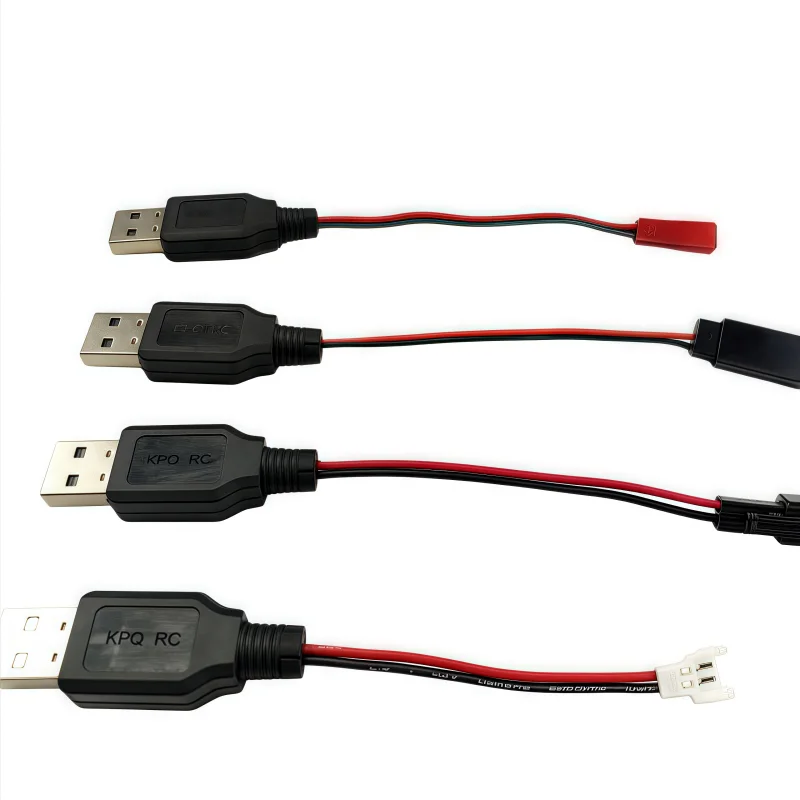 

SM/JST/Futaba/Air Plug 3,7 В литиевая батарея USB-кабель для зарядки для самолетов и беспилотных летательных аппаратов