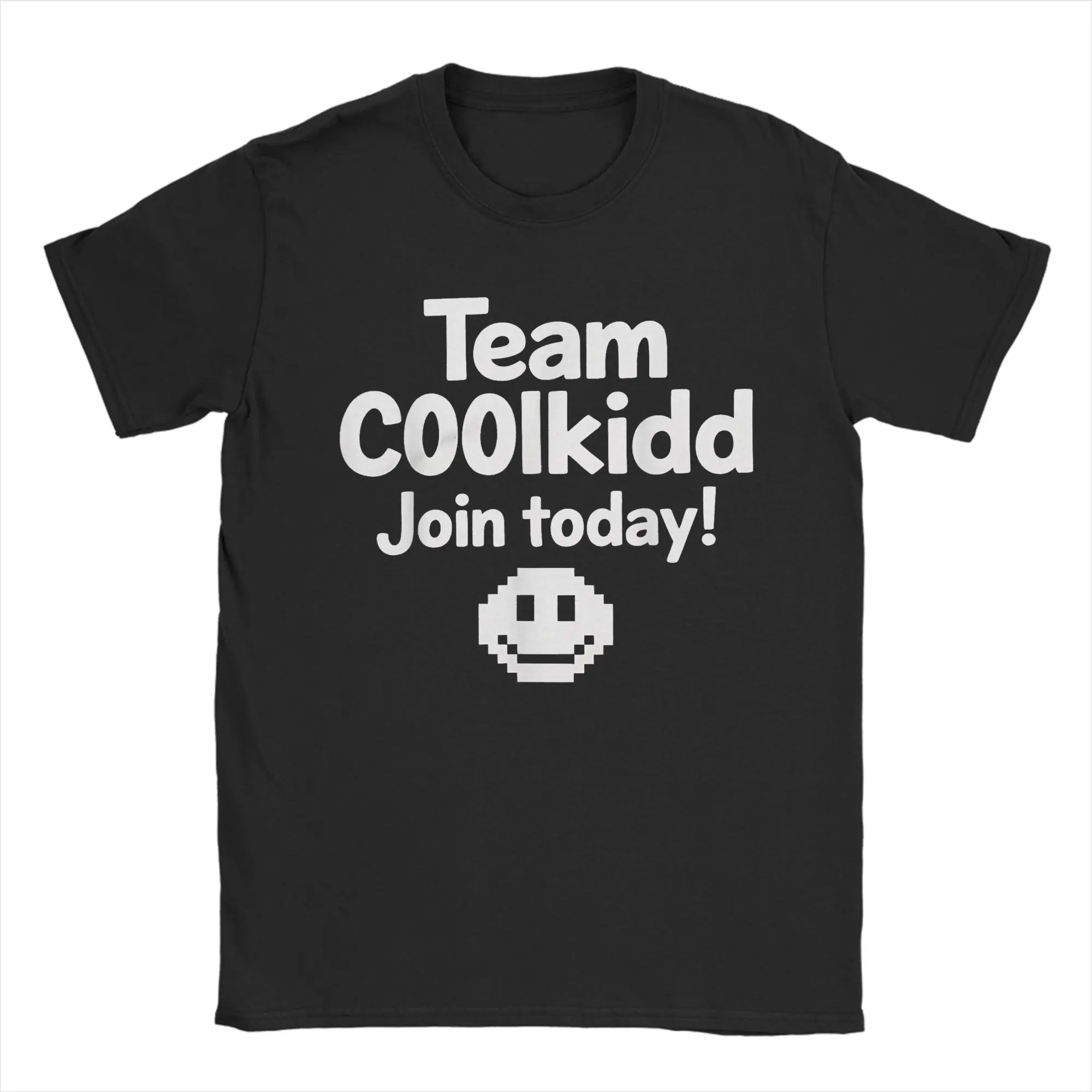 Forsaken Team C00lkidd الانضمام اليوم 100 القطن تي شيرت للرجال الصيف الشارع نمط تي شيرت س الرقبة Harajuku تيز ملابس فضفاضة