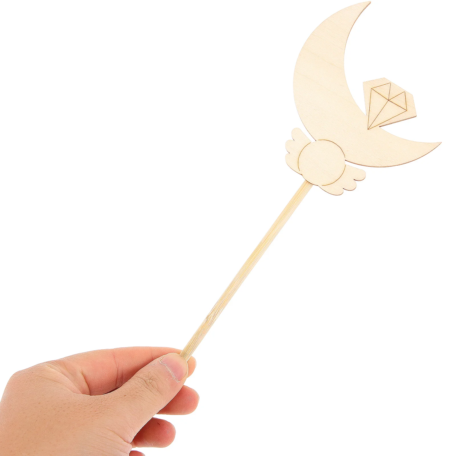 

10Pcs DIY Wooden Fairy Sticks Blank Fairy Wands Kids Painting Craft Supplies Creative Party Props DIY Graffiti