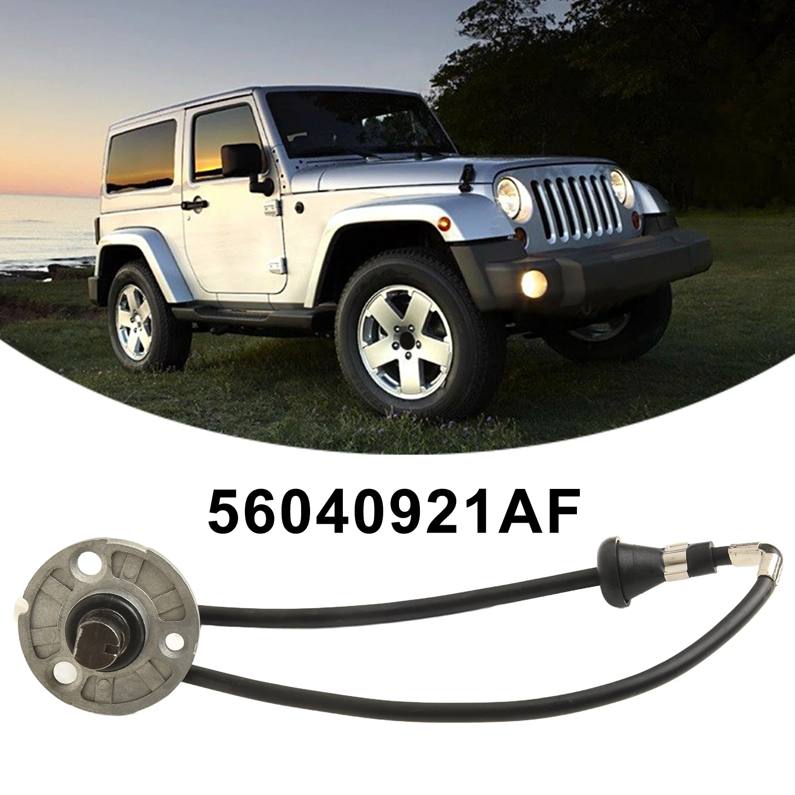 Easily Installed Antenna Base Bracket And Connecting Cable Fitment For Jeep For Wrangler Models From 2007 2011