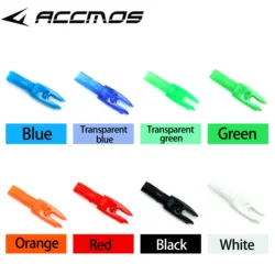 30/50pcs  Arrow Knocks ID 5.2 mm Archery Carbon Fiberglass Arrow Nocks Internal For Arrow shaft Archery
