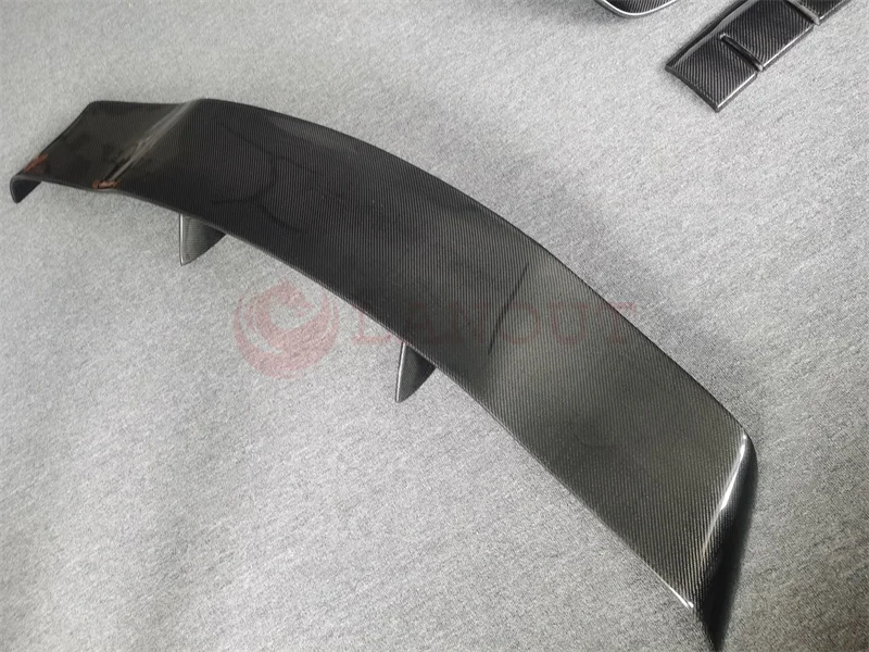سبويلر خلفي للجناح الخلفي من ألياف الكربون الحقيقية طراز VEILSIDE عالي الجودة لسيارة فيراري F430