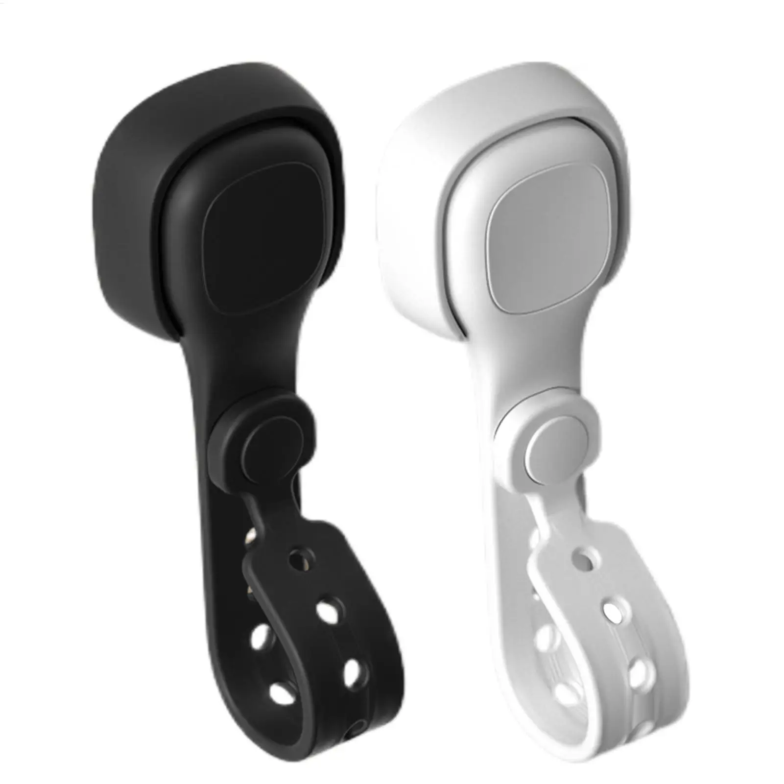 Magnetic Silicone Cable Ties Reusable Elastic Wire Organizer Wraps, Multi-Purpose Cord Holder with Buckle Holes for Home Office