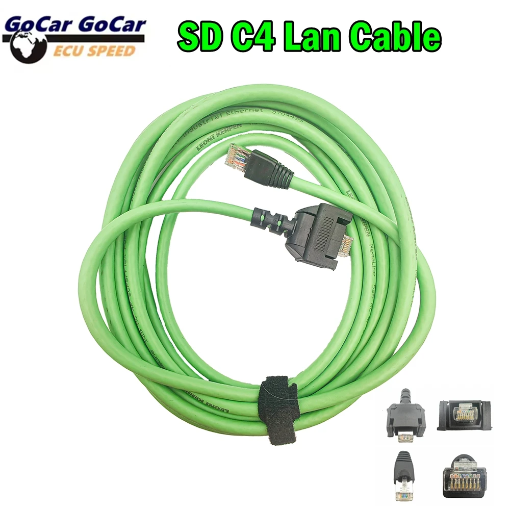 

Для Mercedes BENZ Mb Star C4 C5 Sd Connect obd 2 Lan Cable диагностические инструменты автомобильные аксессуары ремонт автомобиля мультиплексор Запчасти