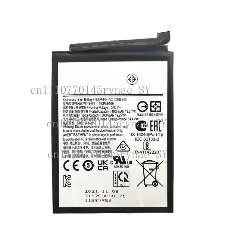 

Replacement Battery 5000mAh Dual Protection Board EB-BA045ABY WT-S-W1 For Samsung Galaxy A04 SM-A045F SM-A045M Full Series
