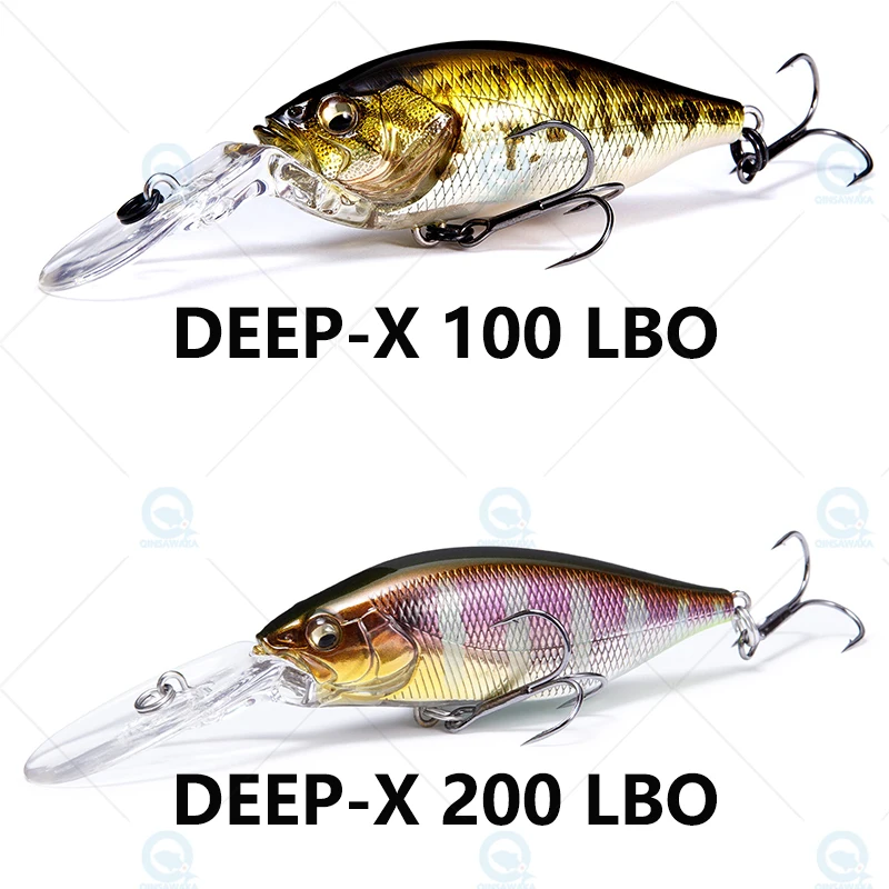 JAPAN Megabass DEEP-X 200 LBO / 200T 70mm Max3.5m Floating Hyper