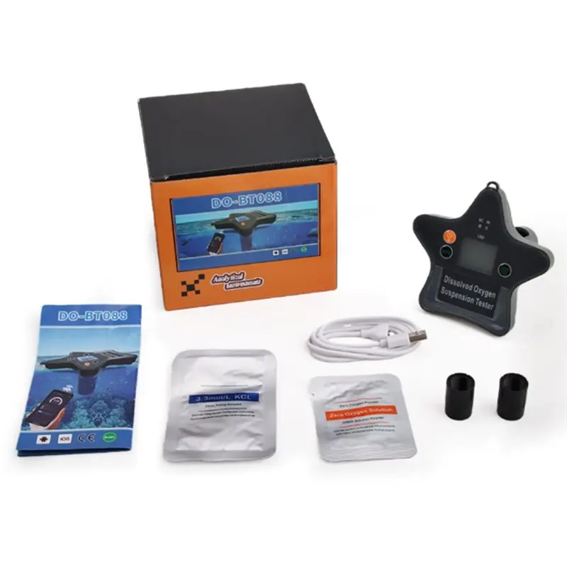 Floating Dissolvod Oxygen Meter Digital Dissolved Oxygen Meter Aquaculture Water Quality Tester Oxygen Contents Detector