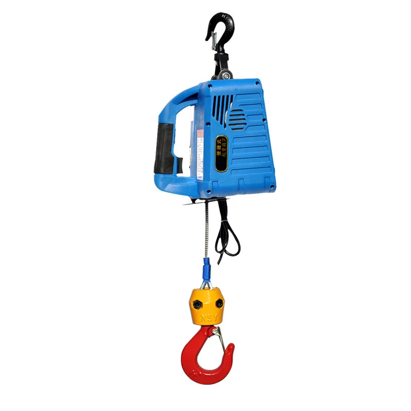 

Miniature Electric Hoist 220V Wireless Remote Control Household Portable Air Conditioning Small Small