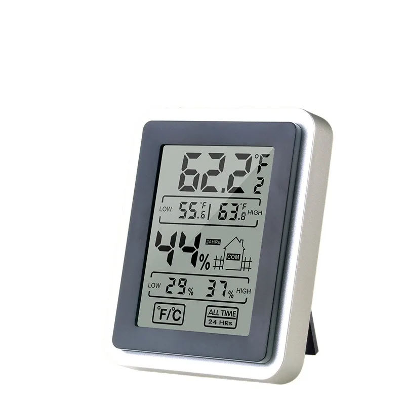 Digital Indoor Thermometer Hygrometer with Screen Memory Function for Home Use
