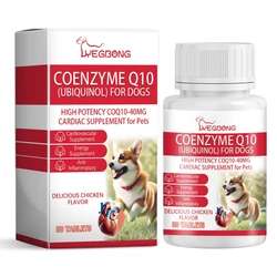 Dog Tablets Nutritional Tablets Support for Aging Dogs with Vitamin Elderly Dog Coenzyme Tablets Health