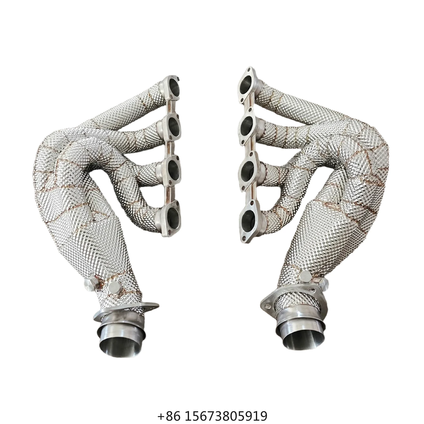

F430 Sport Exhaust Headers Racing Grade High Flow Supercar Fit Stainless Steel Reduces Restriction Boosts Engine Performance
