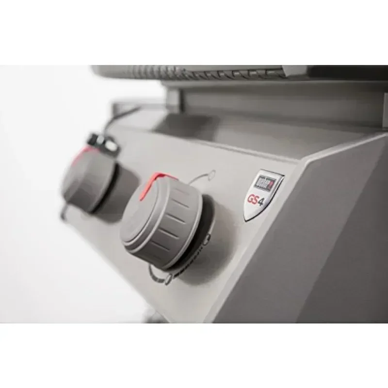 شواية بروبان سائلة بشعلة ثنائية، 48 × 26 × 57 بوصة، أسود