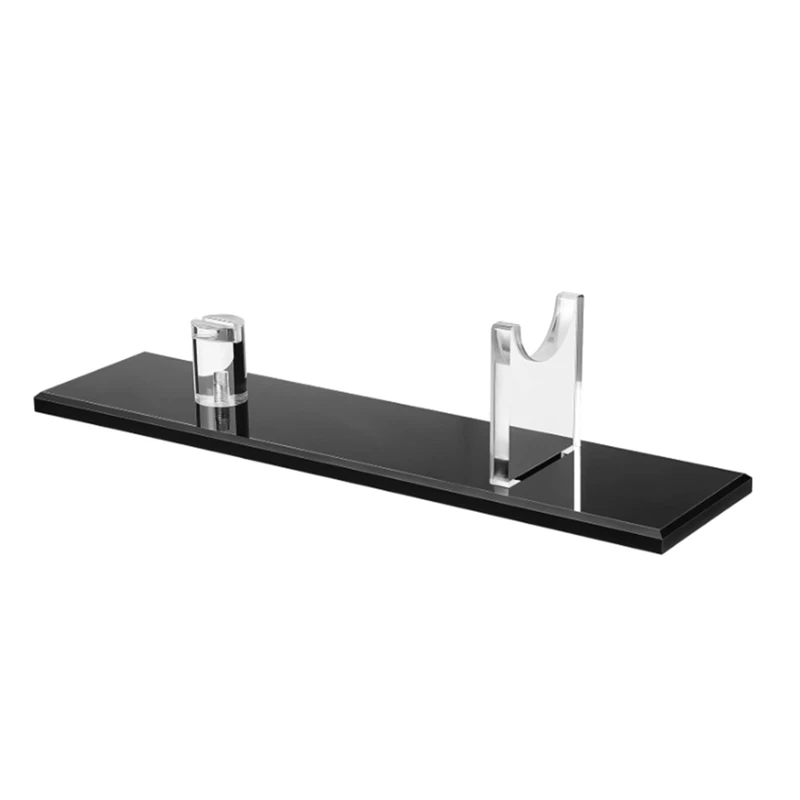 ABRW-Knife Display Stand Akrylowy futerał na nóż Biurkowy wyświetlacz noża, pojedynczy uchwyt na nóż do wystroju domu
