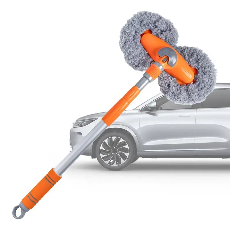 

Car Mop Cleaning Tools Retractable Car Washer Mop Foam Wash Brush Multi-Functional Microfiber Car Dust Cleaning Brushes