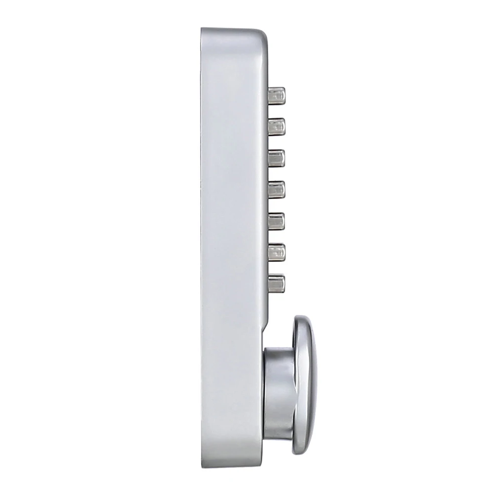 Mechanical Keypad with Adjustable Thumb Knob, Single-Side Zinc Alloy Waterproof Keyless Gate Lock, for Home Office view 2