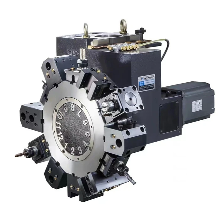 High rigidity numerical control turret y-axis power tool turret