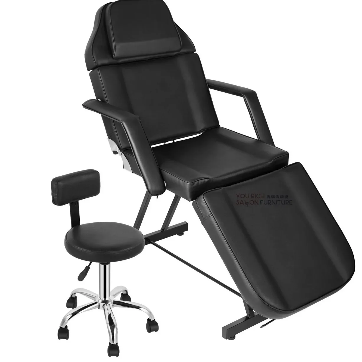 New beauty bed with technician chair comfortable 40% off hair cutting and beauty bed