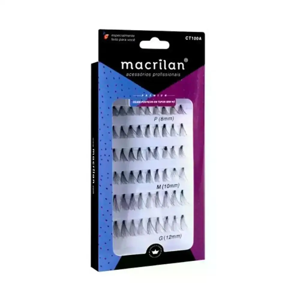 Macrilan Ct100a Thins S/Knot False Eyelashes