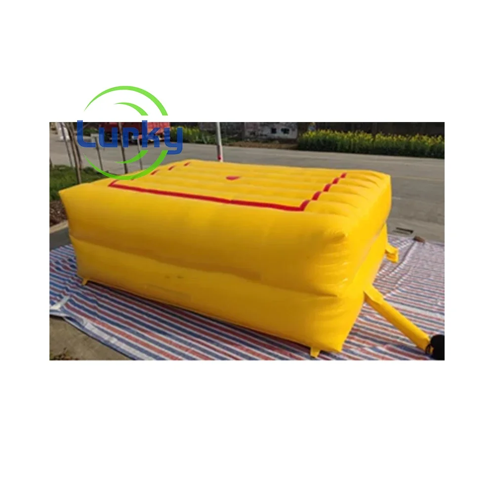 Outdoor Inflatable Jump Pad Emergency Rescue Safety Air Cushion Inflatable Gymnastics Mat For Sale