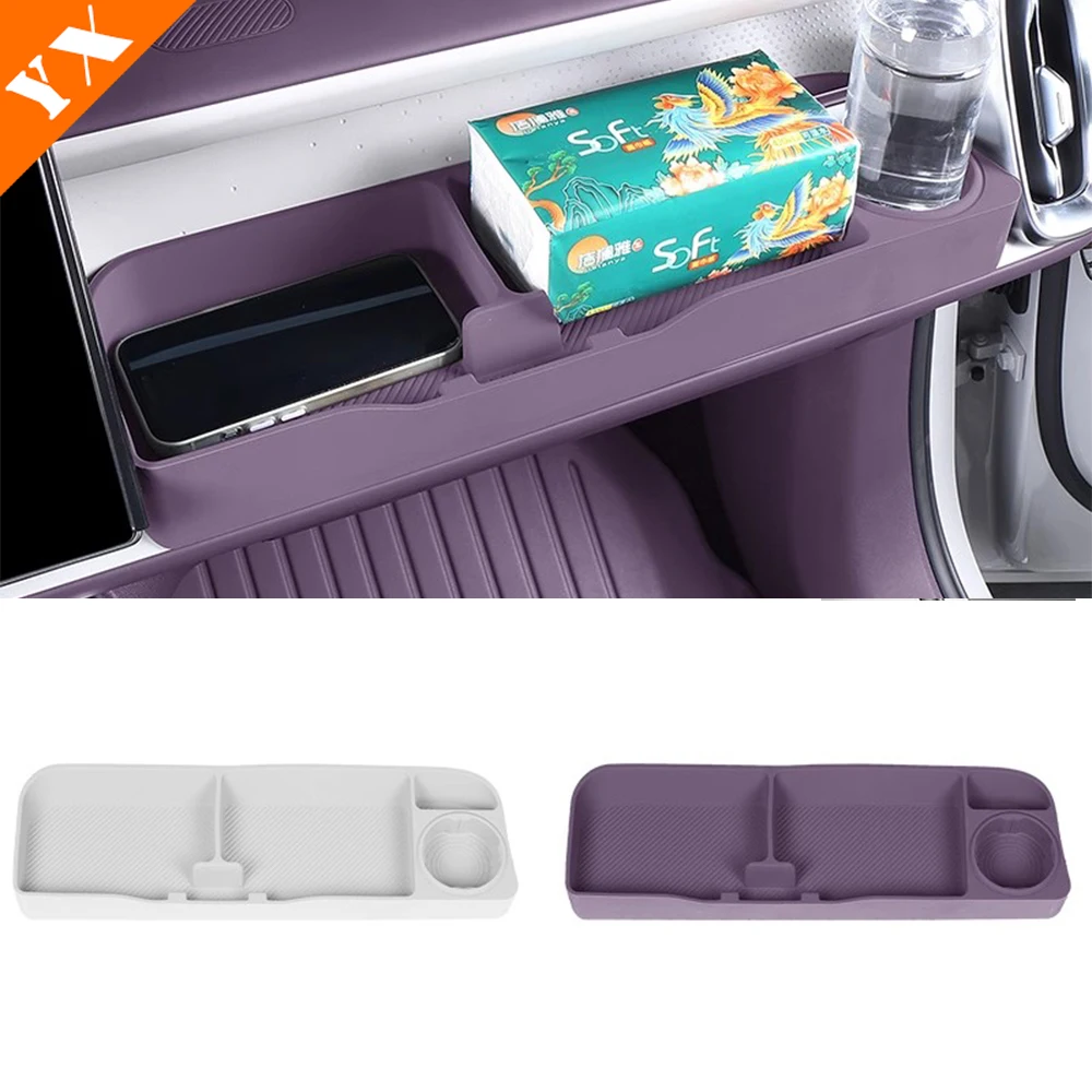 

2025 2026 For Leapmotor B10 accessories Car Passenger Storage Box,Car Storage Space Expansion,Convenient Passenger Storage Box