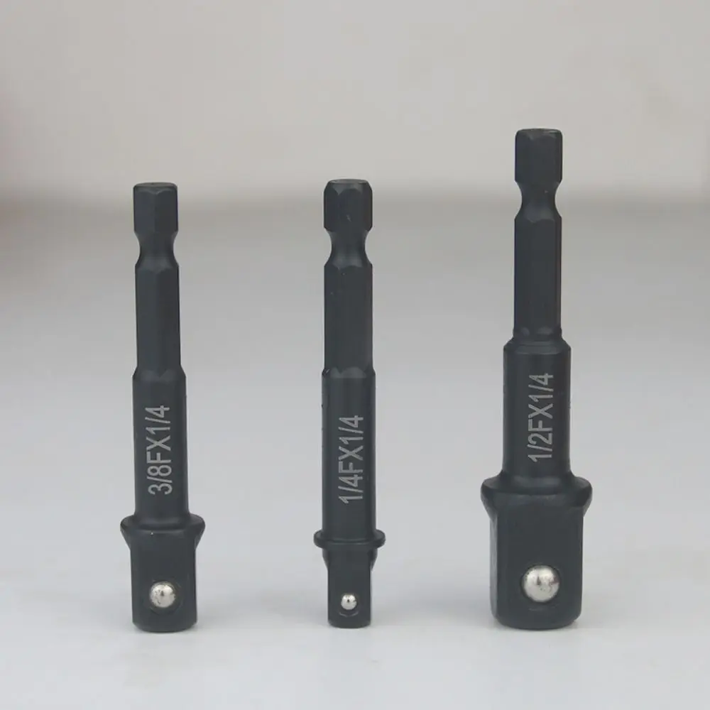 Clé à cliquet Extra longue, manchon de douille à 12 points, entraînement universel, 1/4 pouces, 3/8 pouces, 1/2 pouces, 10 pièces/ensemble