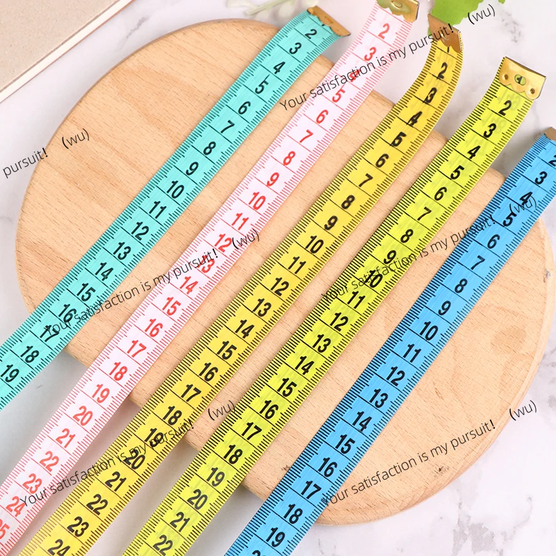Sewing Tape Measure Soft, Random Color 150cm/60in, Anthropometric Measure